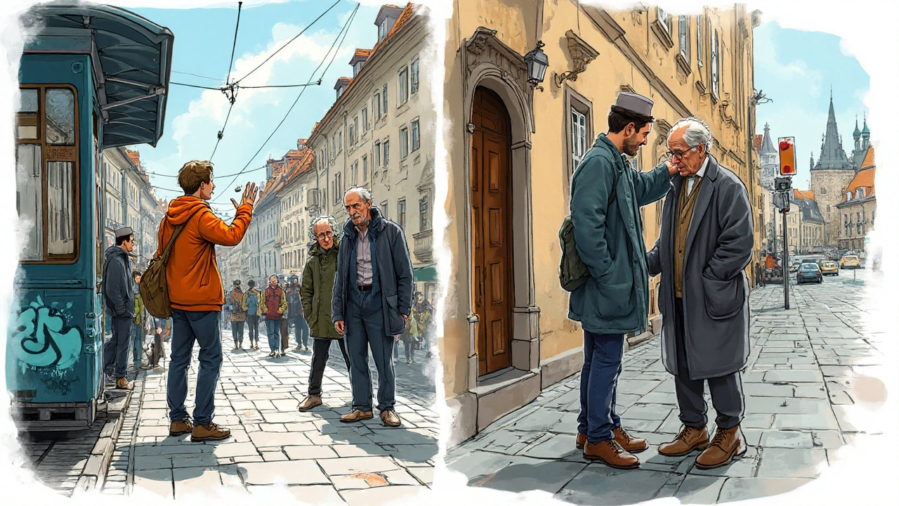 Srovnávací tabulka pozdravů v angličtině a češtině
