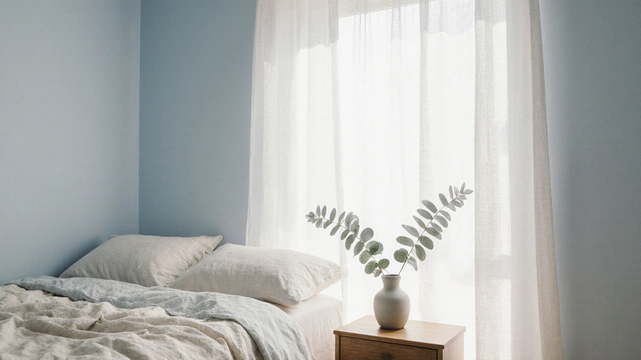 Barvy ložnice: jaké odstíny skutečně zlepší kvalitu spánku