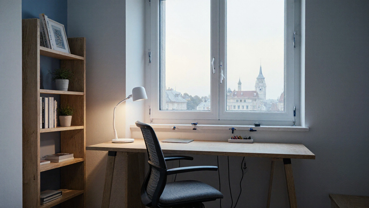 Návrhy domácích pracoven: Jak vytvořit produktivní prostor i v malém bytě