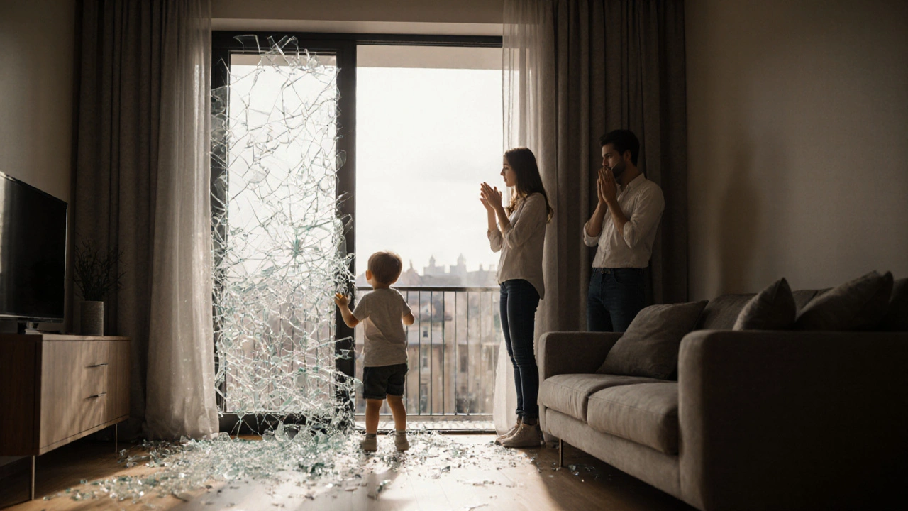 Pojištění skel a oken u bytu: Co je kryto a co ne