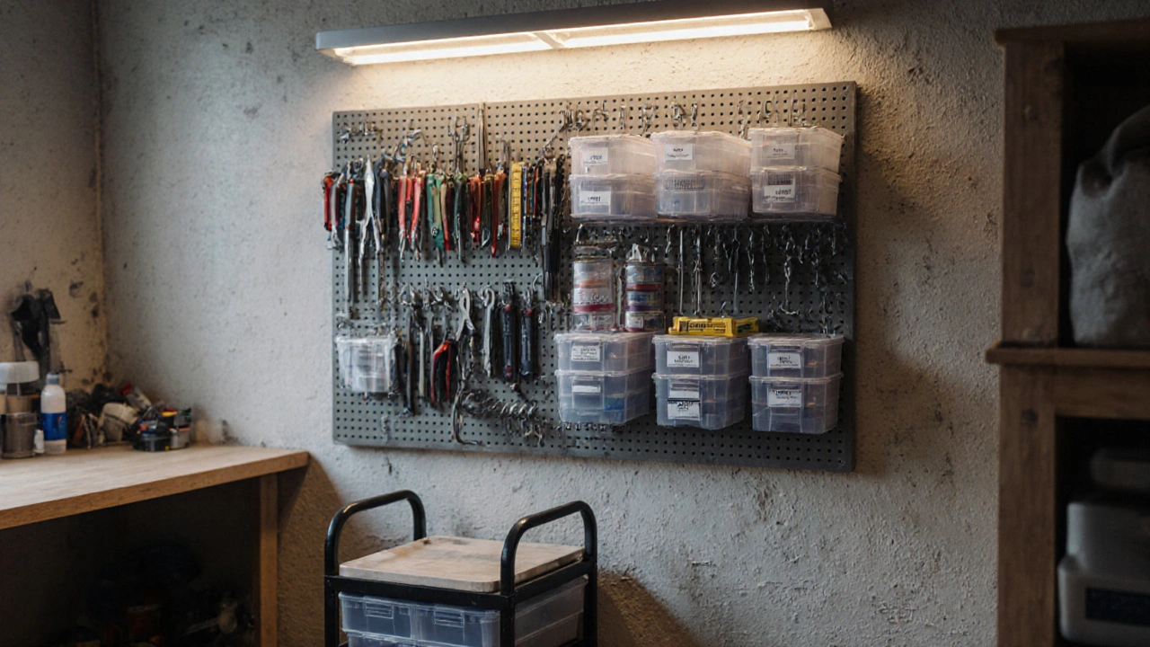 Úložné řešení pro hobby a dílnu v bytě: Jak uskladnit nářadí a materiál bez ztráty prostoru