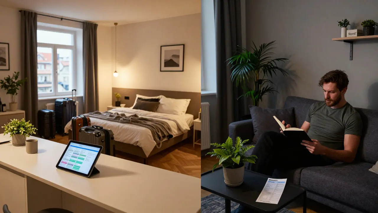 Krátkodobé vs. dlouhodobé pronájmy: Co je výnosnější v Česku v roce 2025