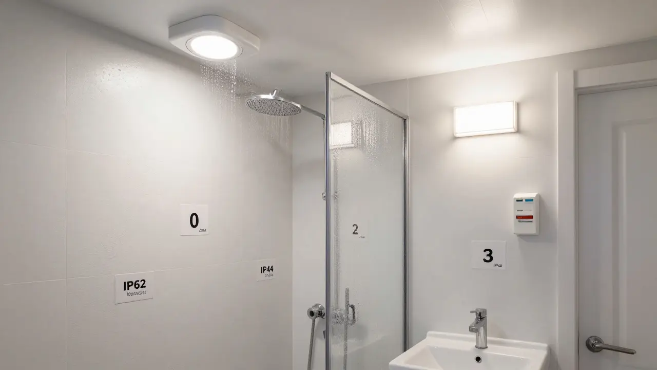 Bezpečnostní normy osvětlení v koupelně: Co musíte vědět před instalací