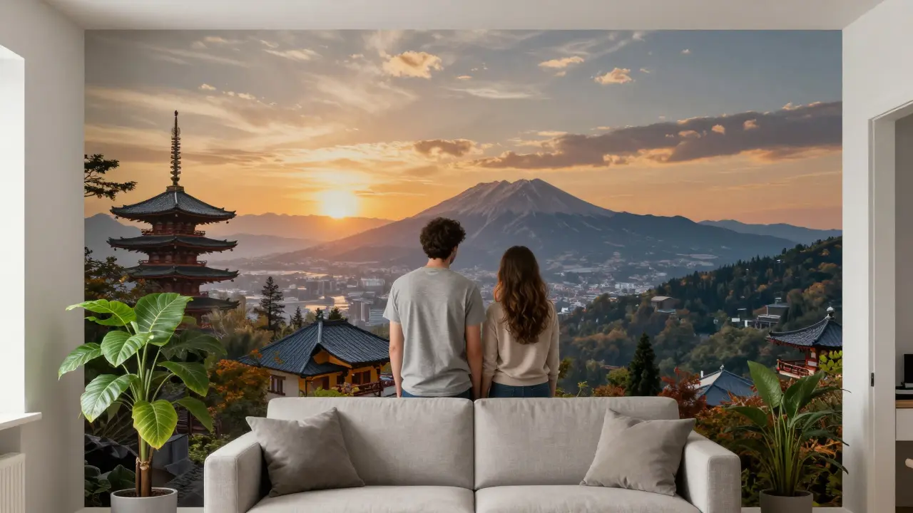 Tisk na míru: jak vytvořit vlastní tapety a stěnové panely s vlastním motivem