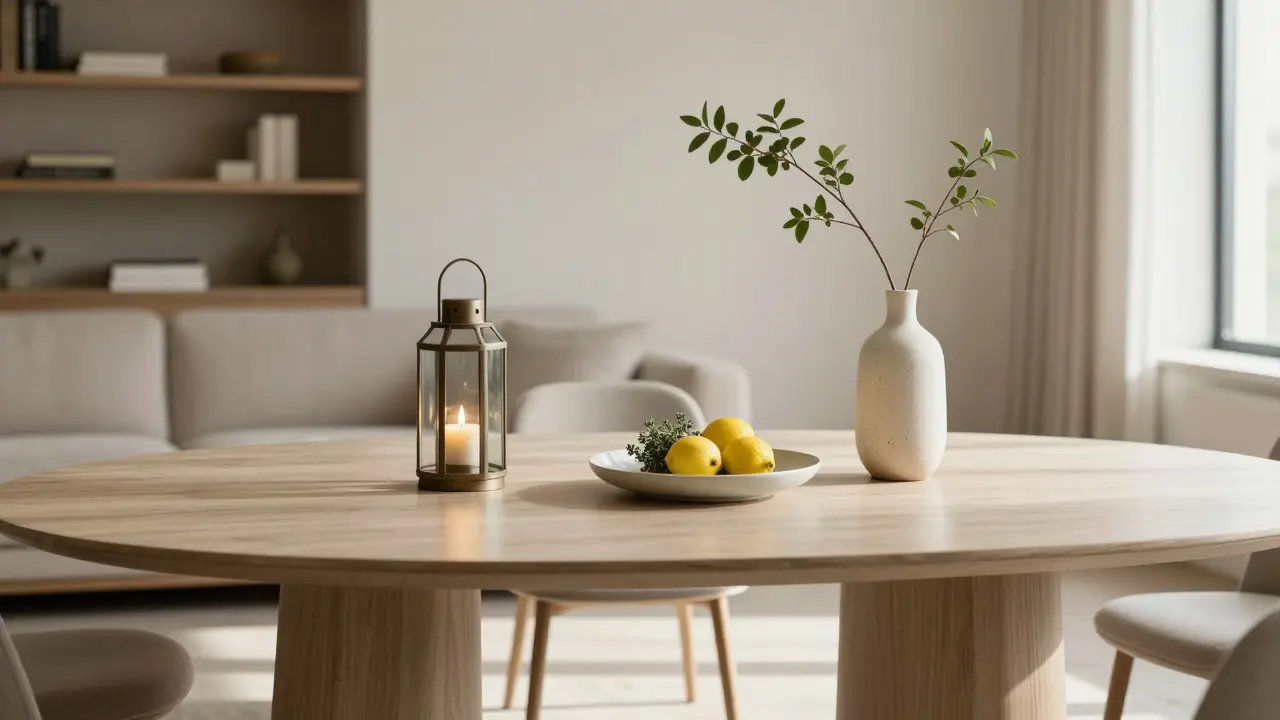 Dekorace na konferenčním stolku: jak použít pravidlo třetin pro dokonalý vzhled