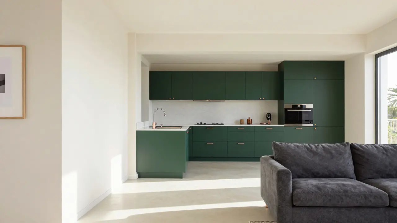 Barevná paleta kuchyně a obýváku: Jak je sladit do harmonie