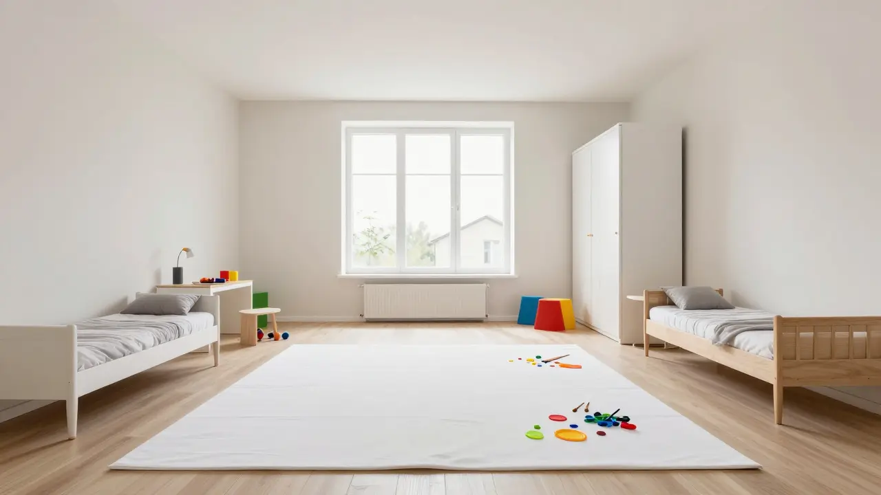Jak zařídit hrací zónu v dětském pokoji pro maximum kreativity