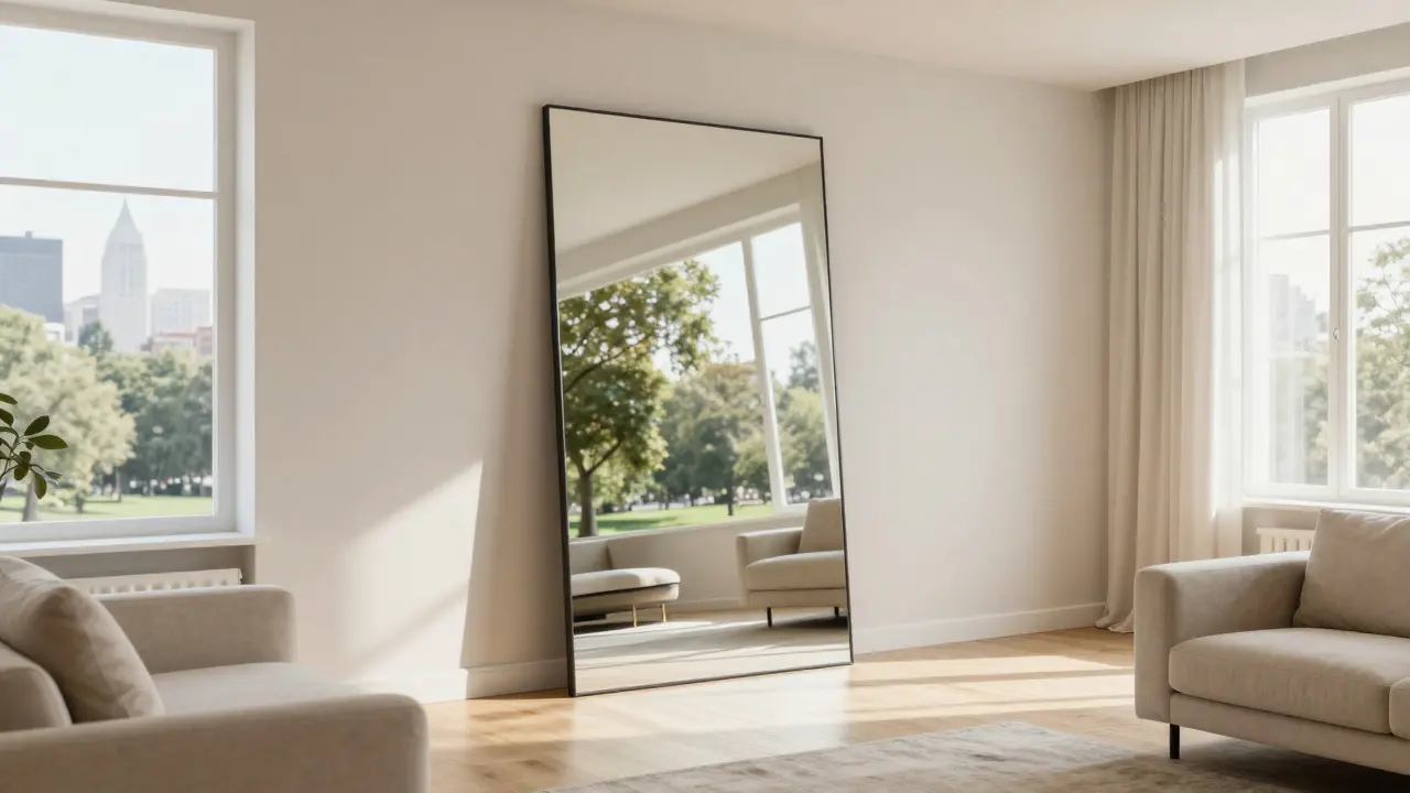 Zrcadla v interiéru: Jak z nich vytěžit maximum prostoru i světla