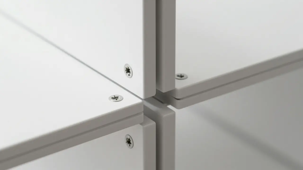 Detail zapojení kvalitních modulárních panelů s přesnými spoji