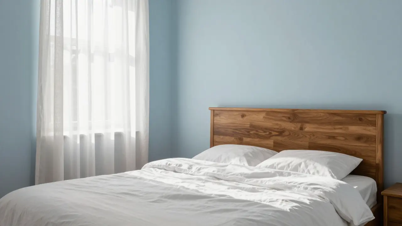 Ložnice pro energické ráno: Jak vybrat barvu, která vás probudí plnou síly