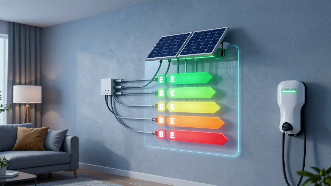 Chytrá elektroinstalace s fotovoltaikou a nabíječkou
