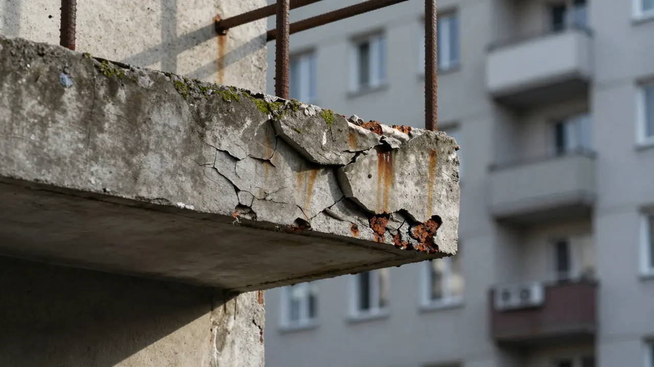 Inspekce balkónů a lodžií: Jak poznat riziko a zajistit bezpečnost