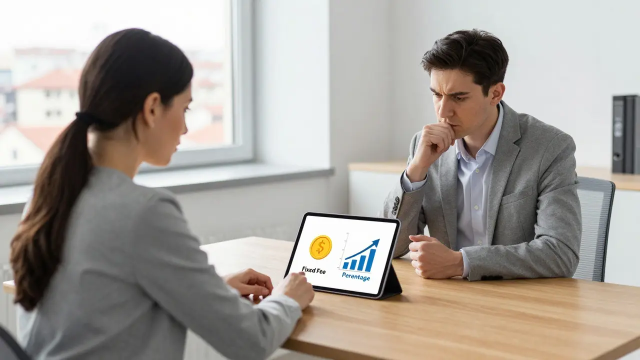 Provizní modely v realitách: Paušál vs. Procenta - Co se vyplatí v roce 2026?