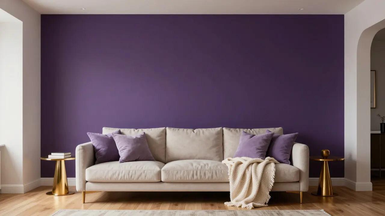 Purpurová v interiéru: Jak vytvořit luxusní a tajemnou atmosféru