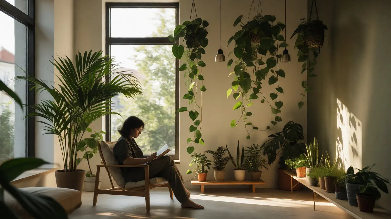 Biophilický design: Jak příroda v interiéru zlepšuje psychiku a produktivitu
