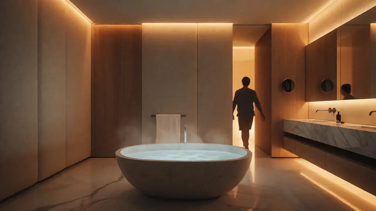 Luxusní koupelna pro relaxaci: Průvodce designem a technologiemi